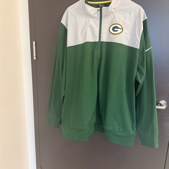 Nike Green Bay Packers 3XL light jacket in very good condition classic logo - Picture 2 of 15